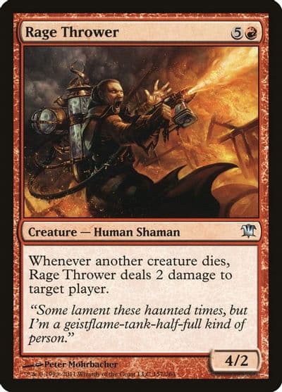 Rage Thrower Innistrad Magic card