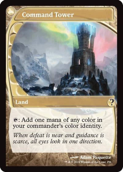 Command Tower Future Sight Mystery Booster 2 Magic card