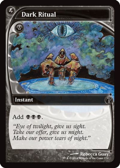 Dark Ritual Future Sight Mystery Booster 2 Magic card