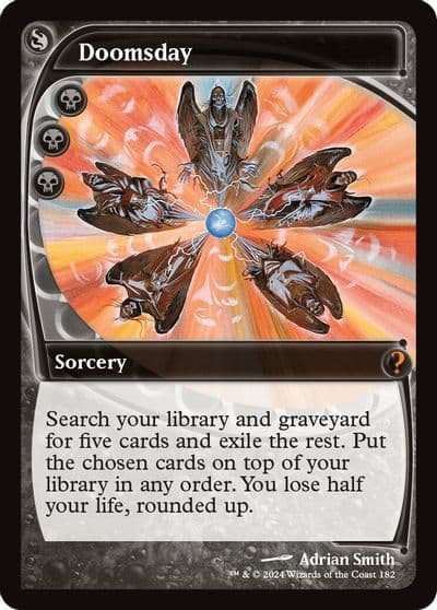 Doomsday Future Sight Mystery Booster 2 Magic card