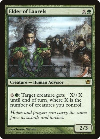 Elder of Laurels Innistrad Magic card