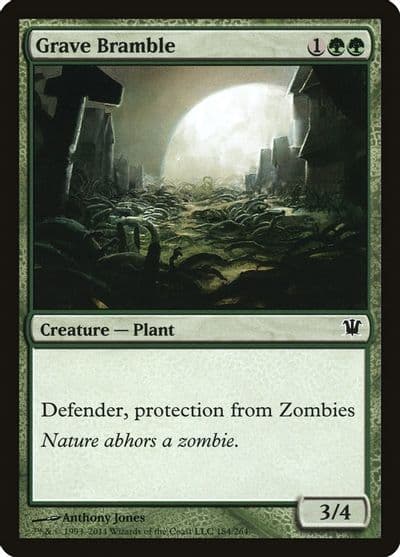 Grave Bramble Innistrad Magic card