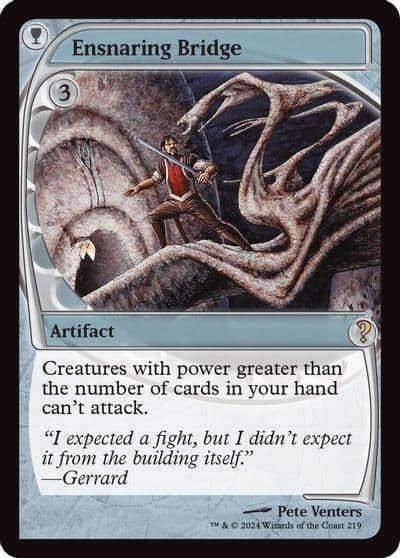 Ensnaring Bridge Future Sight Mystery Booster 2 Magic card