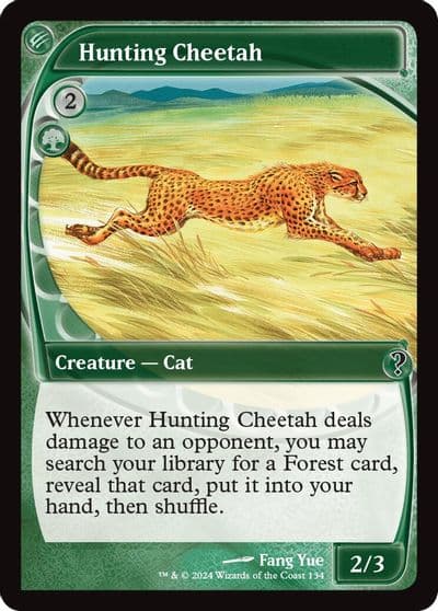Hunting Cheetah Future Sight Mystery Booster 2 Magic card
