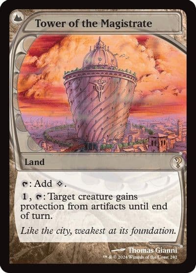Tower of the Magistrate Future Sight Mystery Booster 2 Magic card