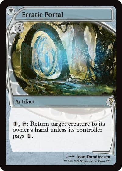 Erratic Portal Future Sight Mystery Booster 2 Magic card