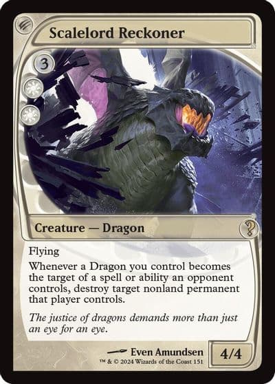 Scalelord Reckoner Future Sight Mystery Booster 2 Magic card