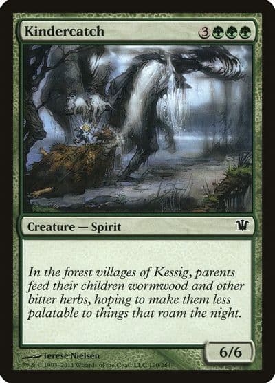 Kindercatch Innistrad Magic card