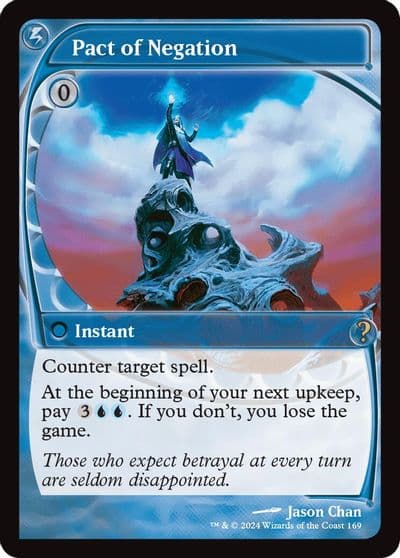 Pact of Negation Future Sight Mystery Booster 2 Magic card