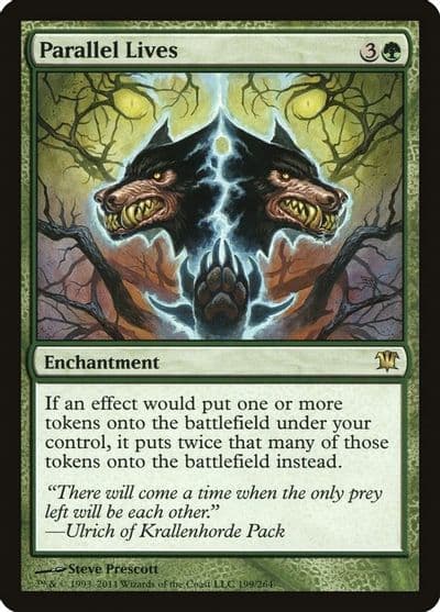 Parallel Lives Innistrad Magic card