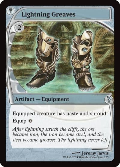 Lightning Greaves Future Sight Mystery Booster 2 Magic card