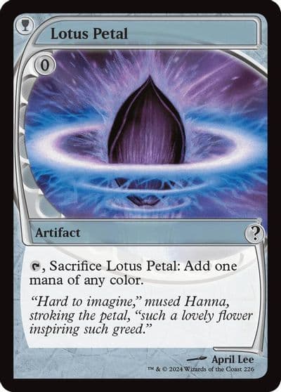 Lotus Petal Future Sight Mystery Booster 2 Magic card