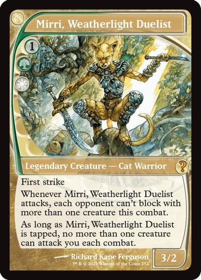 Mirri Weatherlight Duelist Future Sight Mystery Booster 2 Magic card