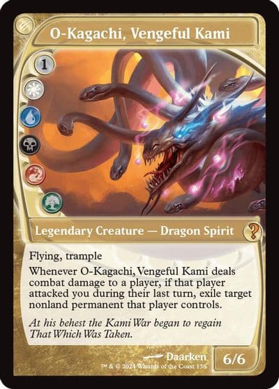 O Kagachi Vengeful Kami Future Sight Mystery Booster 2 Magic card