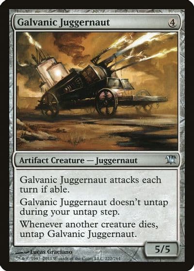 Galvanic Juggernaut Innistrad Magic card