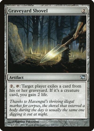 Graveyard Shovel Innistrad Magic card