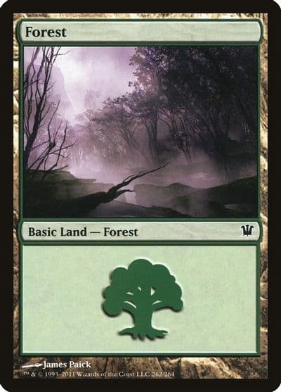 Forest 262 Innistrad Magic card