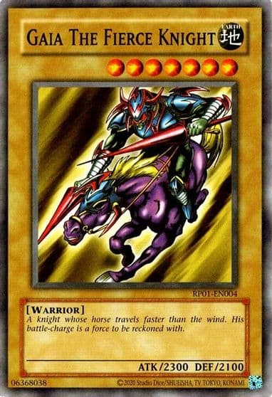 Gaia The Fierce Knight Retro Pack (2020 Date Reprint) Yu-Gi-Oh! card