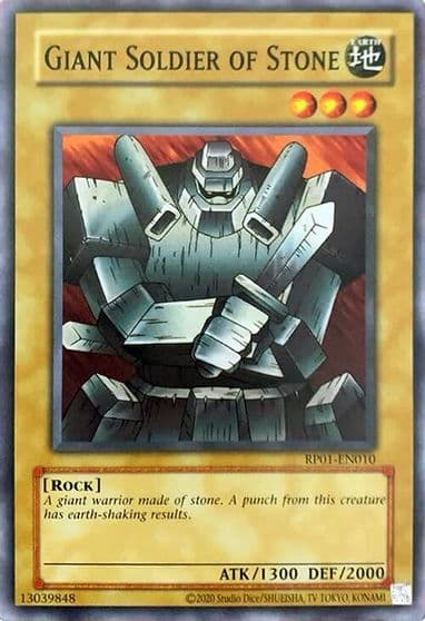 Giant Soldier of Stone Retro Pack (2020 Date Reprint) Yu-Gi-Oh! card