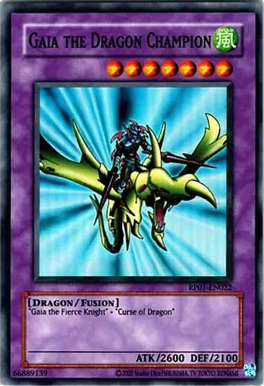 Gaia the Dragon Champion Retro Pack (2020 Date Reprint) Yu-Gi-Oh! card