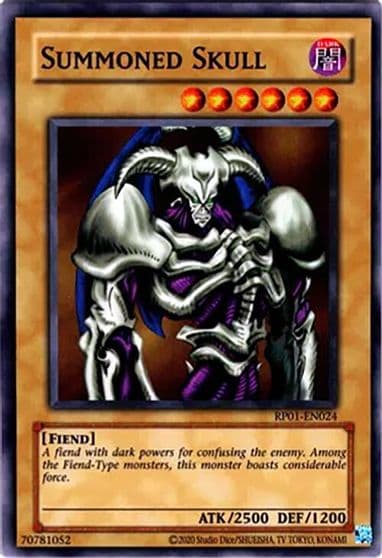 Summoned Skull Retro Pack (2020 Date Reprint) Yu-Gi-Oh! card