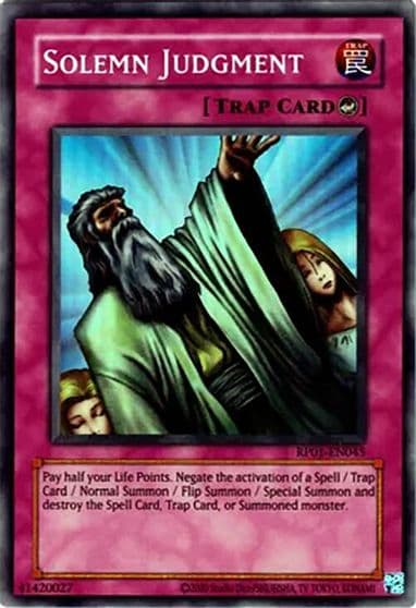 Solemn Judgment Retro Pack (2020 Date Reprint) Yu-Gi-Oh! card