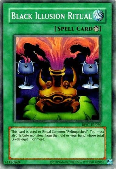 Black Illusion Ritual Retro Pack (2020 Date Reprint) Yu-Gi-Oh! card