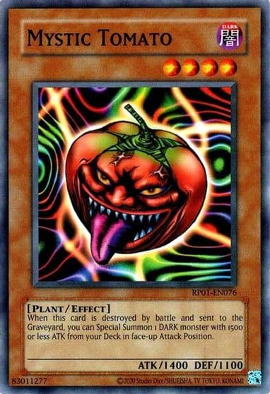 Mystic Tomato Retro Pack (2020 Date Reprint) Yu-Gi-Oh! card