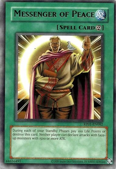 Messenger of Peace Retro Pack (2020 Date Reprint) Yu-Gi-Oh! card
