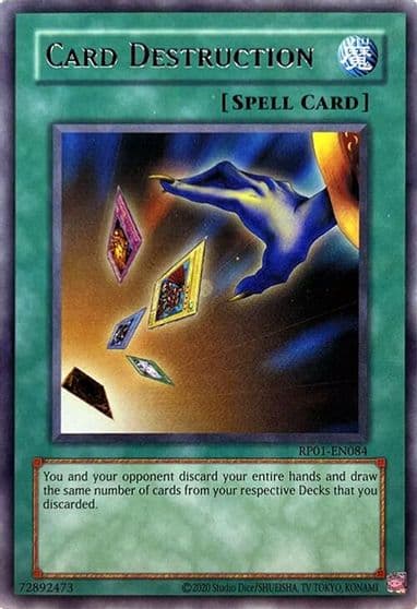 Card Destruction Retro Pack (2020 Date Reprint) Yu-Gi-Oh! card