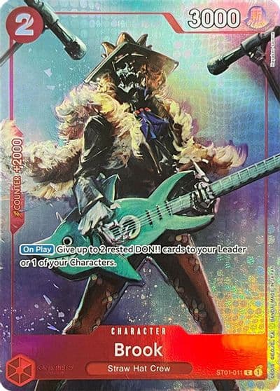 Brook Premium Card Collection BANDAI CARD GAMES Fest 23 24 Edition One Piece Promotion Cards One Piece card
