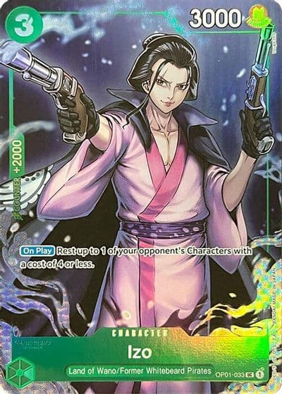 Izo Premium Card Collection BANDAI CARD GAMES Fest 23 24 Edition One Piece Promotion Cards One Piece card