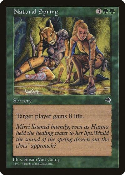 Natural Spring Tempest Magic card