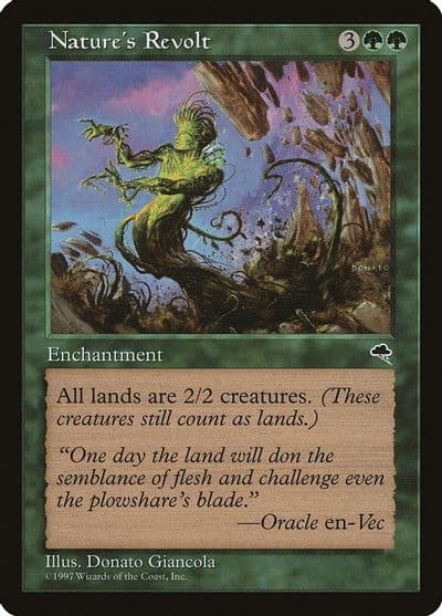 Natures Revolt Tempest Magic card