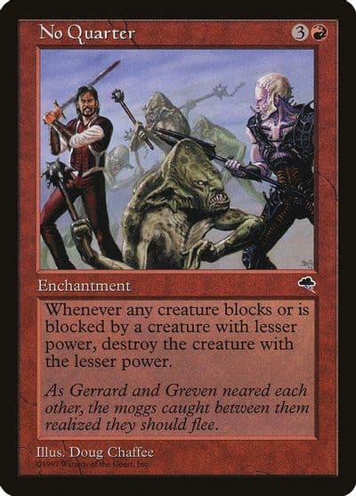 No Quarter Tempest Magic card