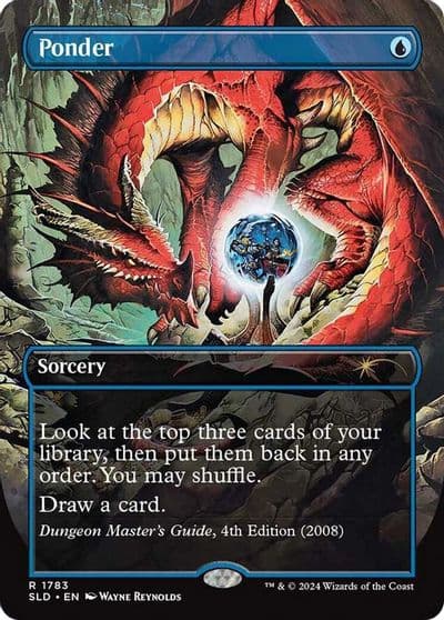 Ponder 1783 Secret Lair Drop Series Magic card