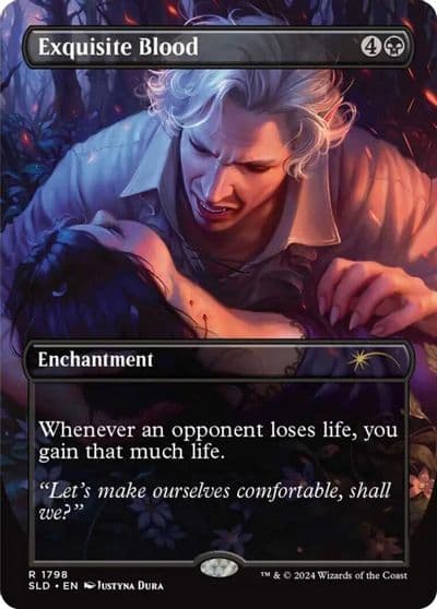 Exquisite Blood Secret Lair Drop Series Magic card