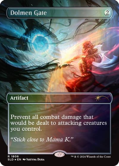 Dolmen Gate Rainbow Foil Secret Lair Drop Series Magic card