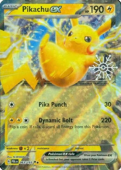 Pikachu ex (Holiday Calendar) Miscellaneous Cards & Products Pokemon card