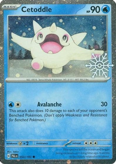 Cetoddle (Holiday Calendar) Miscellaneous Cards & Products Pokemon card
