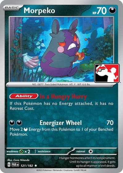 Morpeko Prize Pack Series Cards Pokemon card