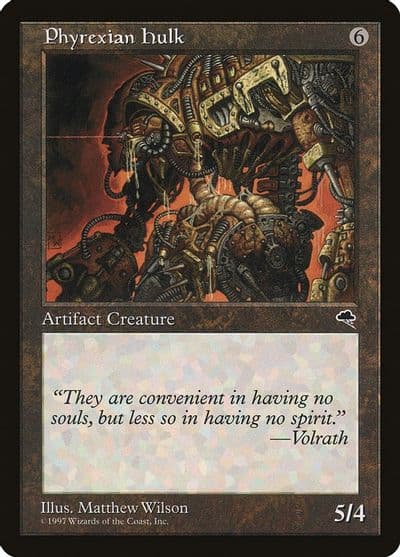 Phyrexian Hulk Tempest Magic card