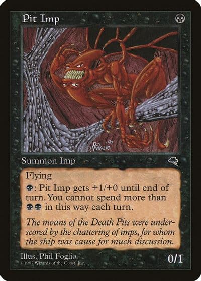 Pit Imp Tempest Magic card