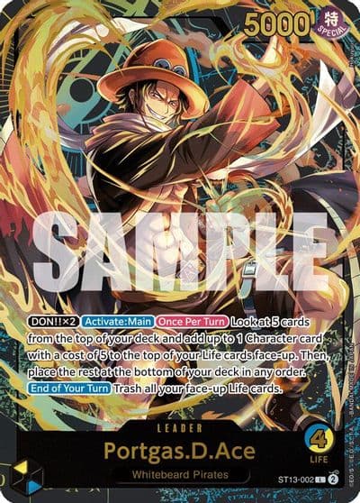 PortgasDAce Premium Card Collection Leader Collection One Piece Promotion Cards One Piece card