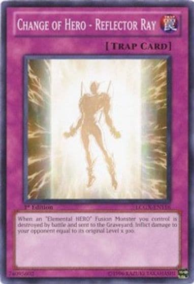 Change of Hero Reflector Ray Legendary Collection 2 Yu-Gi-Oh! card
