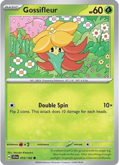 Gossifleur SV07: Stellar Crown Pokemon card