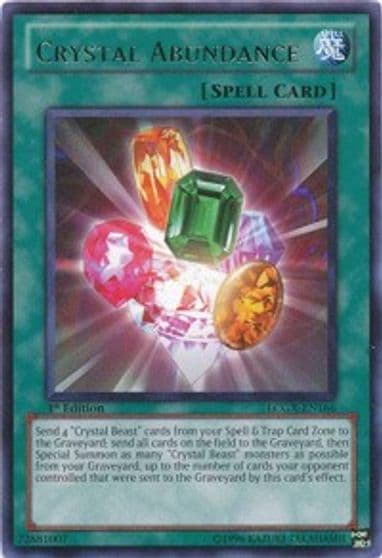 Crystal Abundance Legendary Collection 2 Yu-Gi-Oh! card