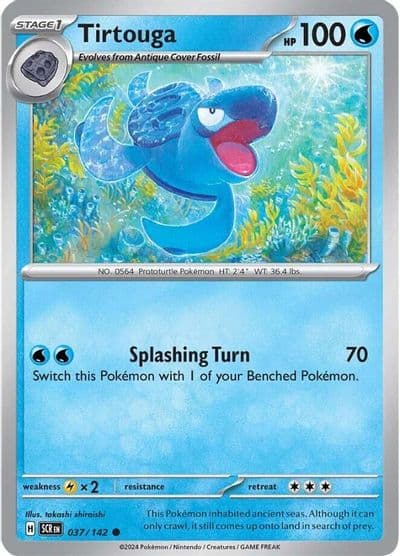 Tirtouga SV07: Stellar Crown Pokemon card