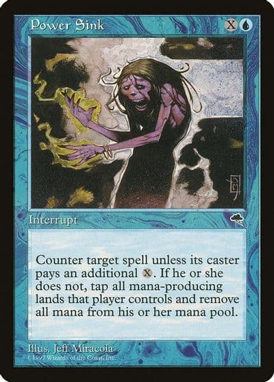 Power Sink Tempest Magic card