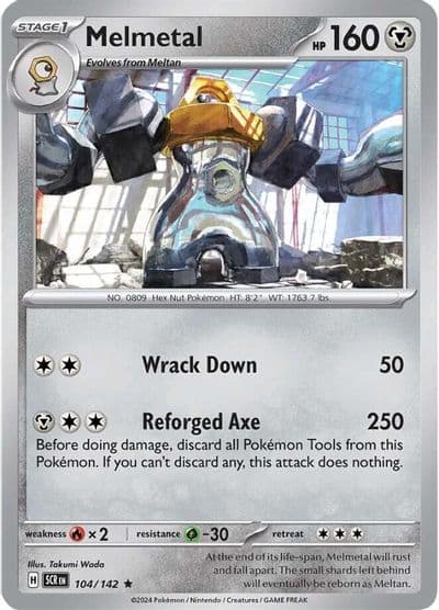 Melmetal SV07: Stellar Crown Pokemon card